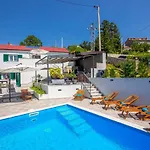 Leta - Luxury In A Oasis With Heated Swimming Pool, Fitness Center And Summer Kitchen - Kvarner Villa *